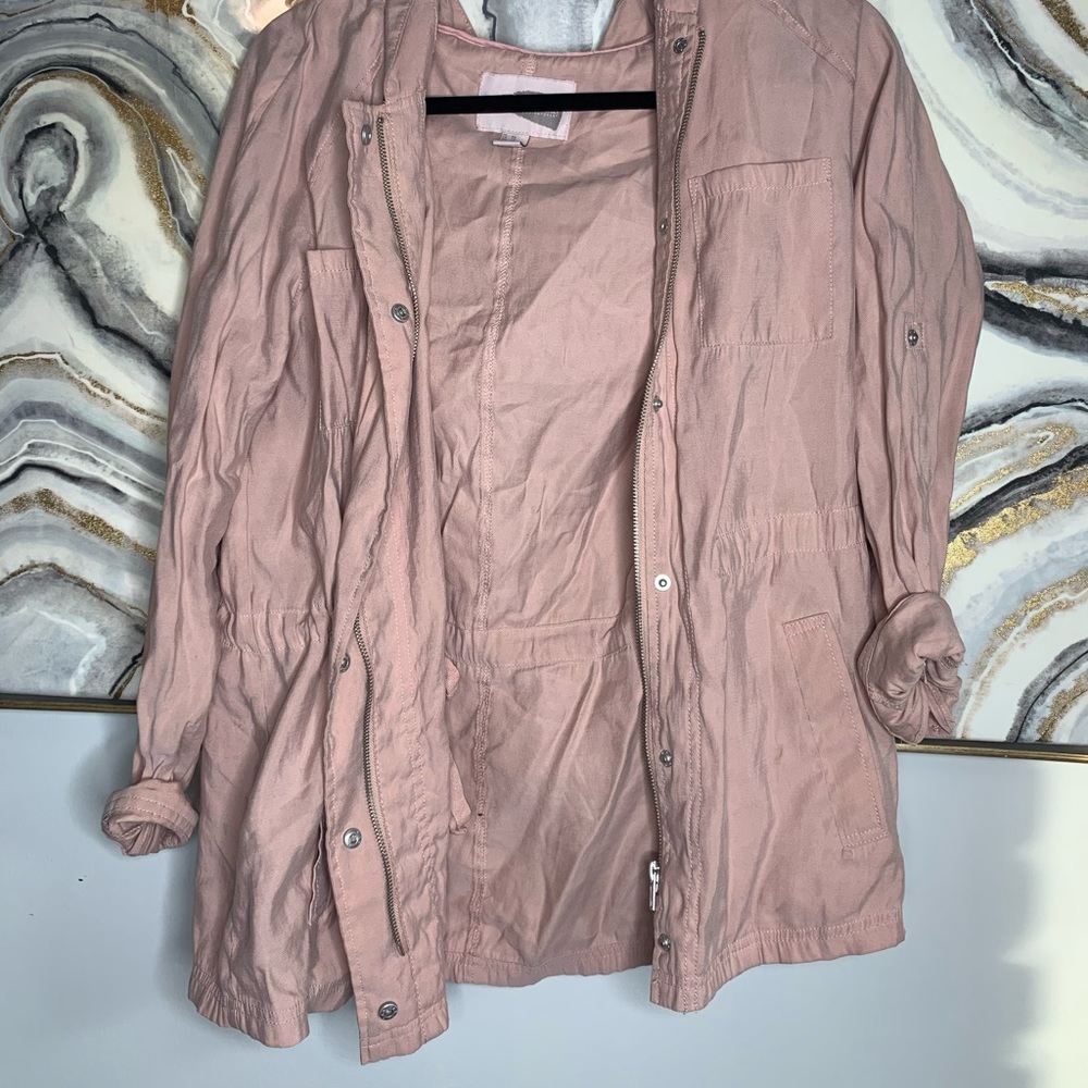 Dusty Pink Utility Jacket F21